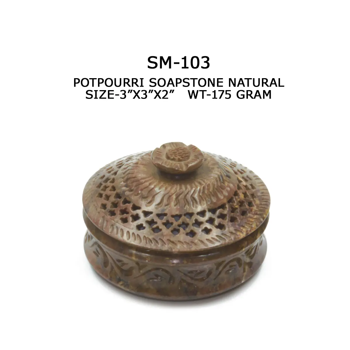 POTPOURRI NATURAL SOAPSTONE